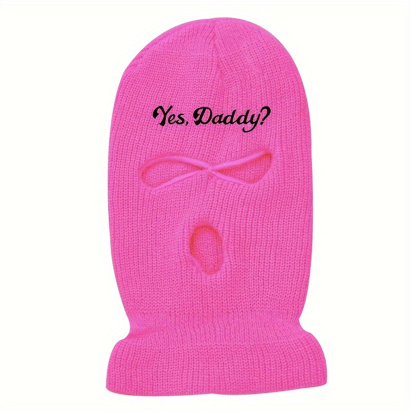 Knitted Balaclava Hat Full Face Cover Winter Outdoor Skiing Sports Mask