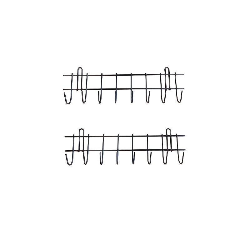 Heavy Duty Wall Storage Rack for Garden Tools Shovel Rake Broom