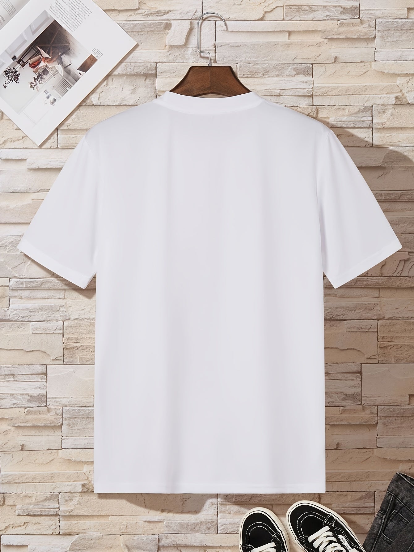 10pcs Men's Solid Short Sleeve T shirt Casual Tees For Summer