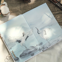 Crane Hardcover Ancient Style Diary