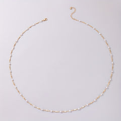 Faux Pearl Beads Waist Chain Belly Chain Casual Decorative Jeans Dress Chain