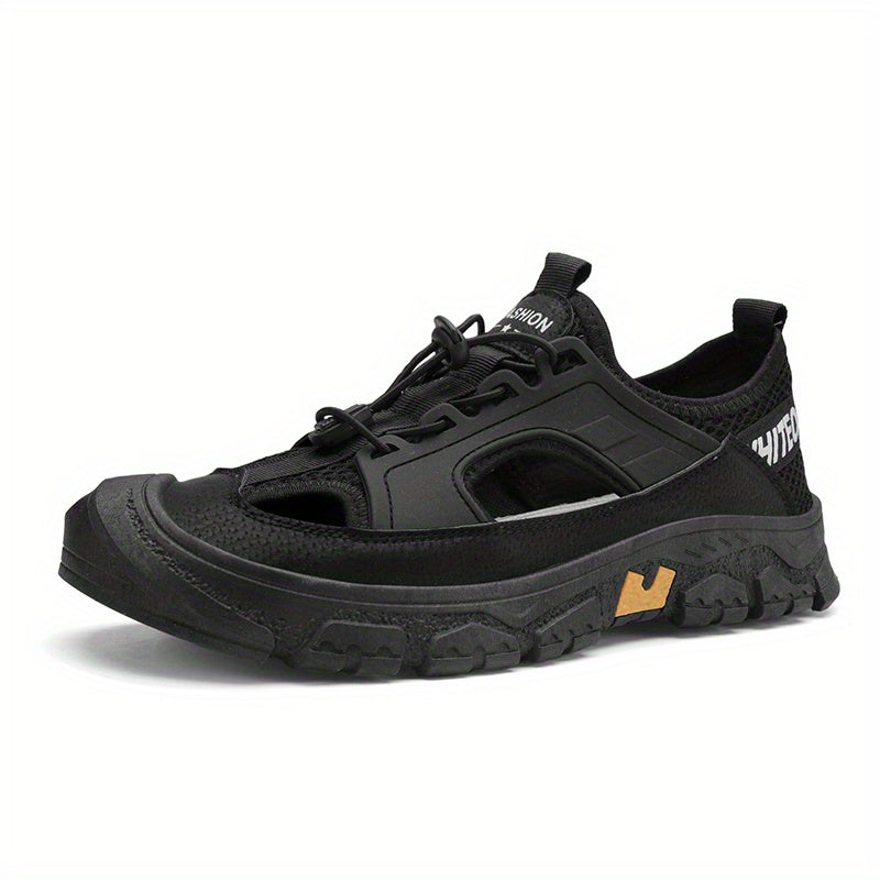 Men's Durable No Tie Sandals for Hiking Trekking