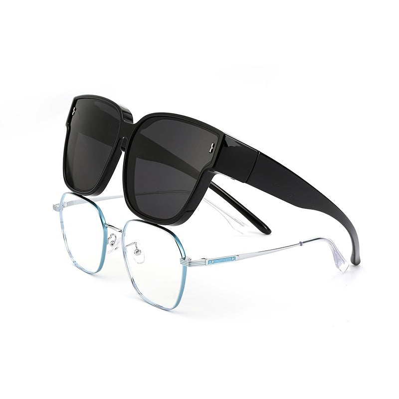 Polarized Fit Over Sunglasses for Myopia Anti Glare UV400 Shades