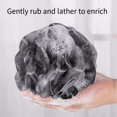 Men's Bamboo Charcoal Shower Sponge Exfoliating Ball