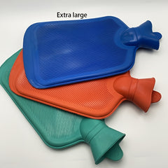 2pcs Large Water-filled Hand Warmer Bag Old-Fashioned Diagonal Design