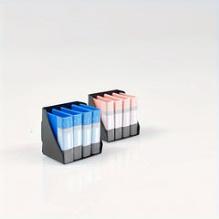 Mini Dollhouse Folders with Stickers Realistic Office Supplies