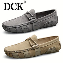 Men's Comfy Moccasin Loafers Slip On Shoes