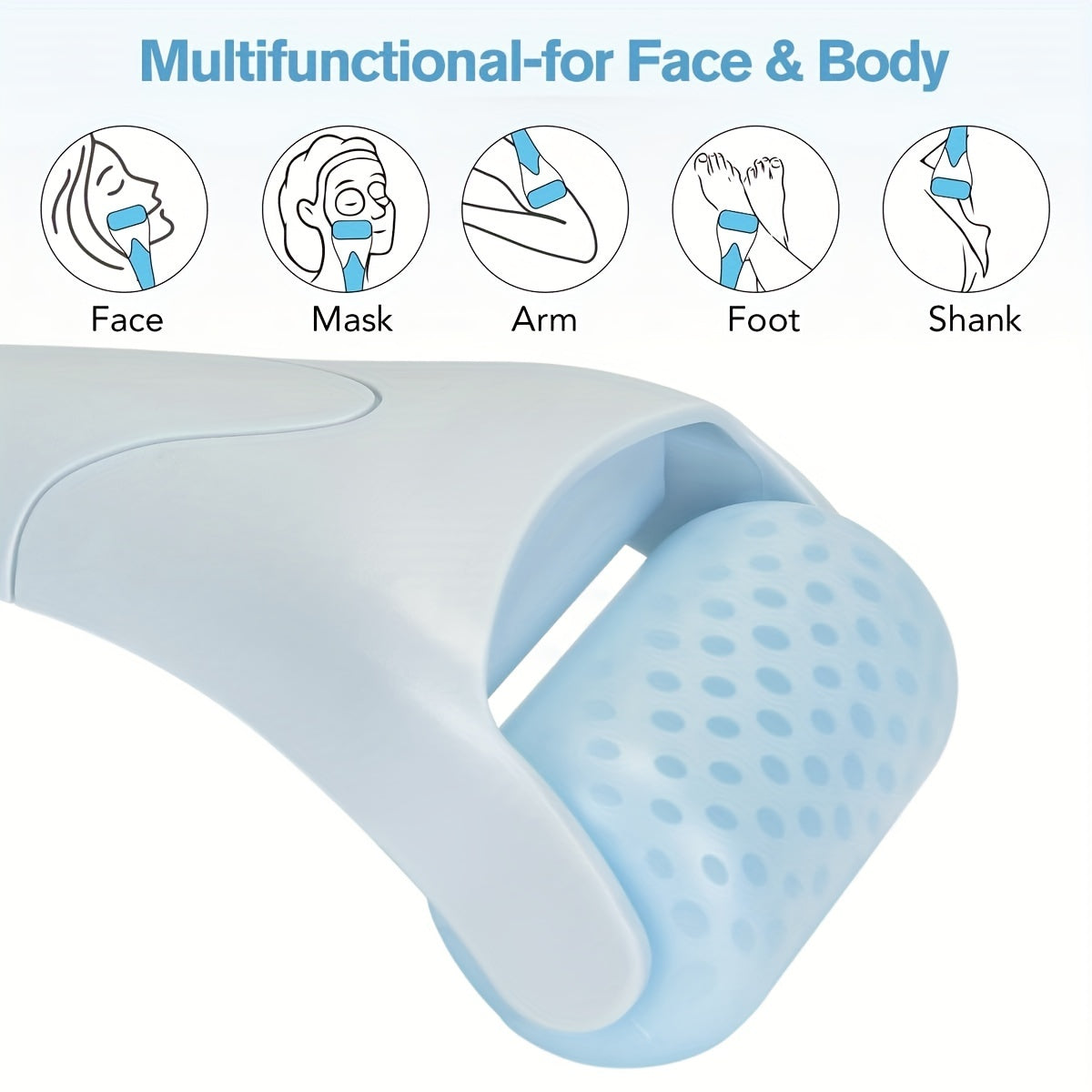 Ice Roller For Face Eyes Womens Face Massager Roller