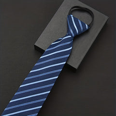 Men's Striped Tie for Party Holiday Wedding