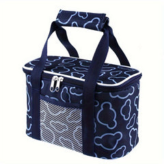 Portable Beverage Insulation Bag Waterproof Cooler Bento Bag