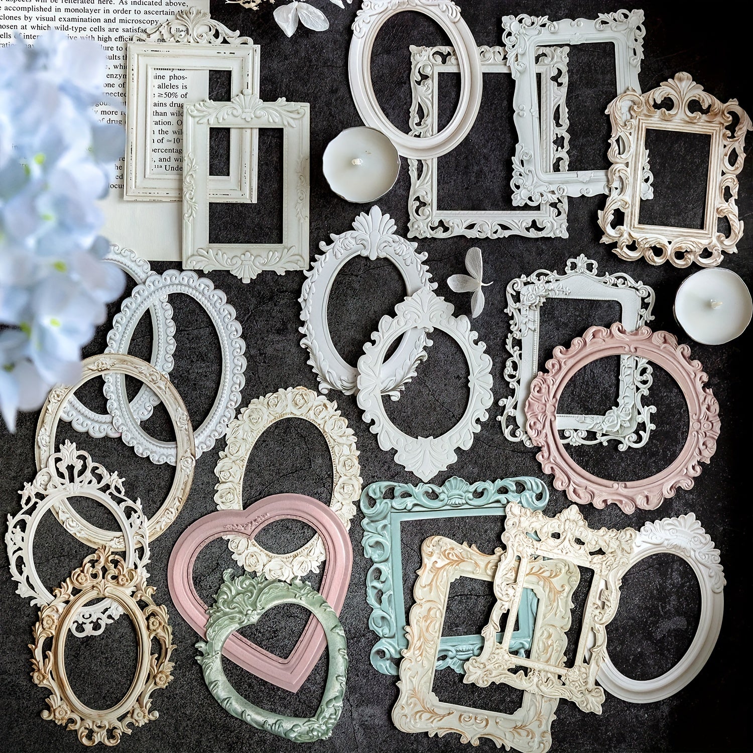 10 Sheets Specialty Paper Collage Card 13cm x 10.5cm Hand Account Base Paper