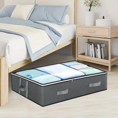 Foldable Quilt Storage Bag Clothes Packing Cube Organizer