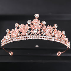 Baroque Vintage Tiara Headband Bridal Wedding Rhinestone Crown Hair Hoop