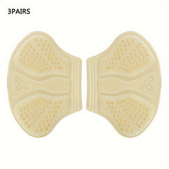 3 Pairs Sports Shoes Heel Pads Anti-wear Stickers 2 Sizes Skin Sports Supplies