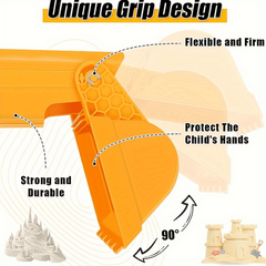 Durable Beach Shovel with Ergonomic Handle