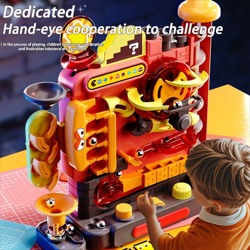Marble Run Maze Adventure Toy for Kids - Creative Thinking Training