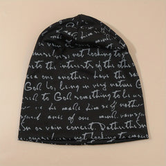 Vintage Solid Unisex Thin Turban Cap Elastic Breathable Beanies