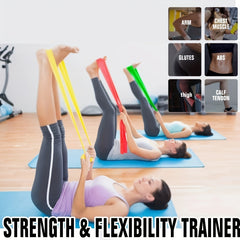 2pcs Yoga Sports Tension Band - Fitness Stretching Belt