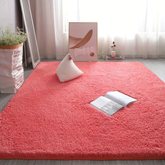 Modern Plush Living Room Rug Soft and Durable Floor Mat for Bedroom Bedside