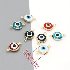 50pcs Eye Double Hanging Jewelry Connector