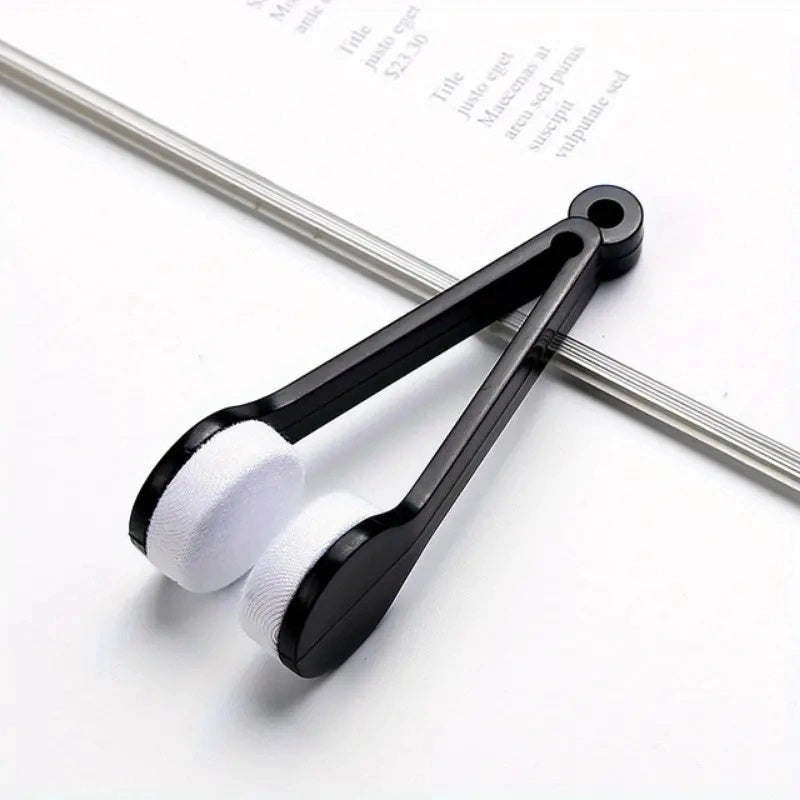Portable Glasses Cleaner Double-sided Wipe Glasses Cleaning Tool