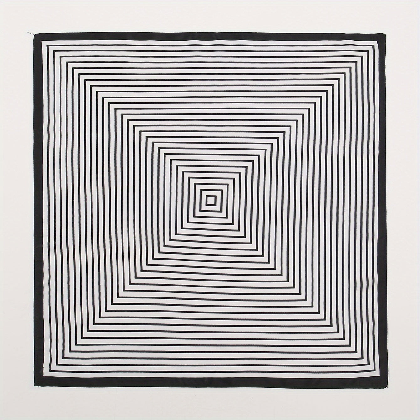 Striped Square Scarf & Casual Neckerchief Bandana