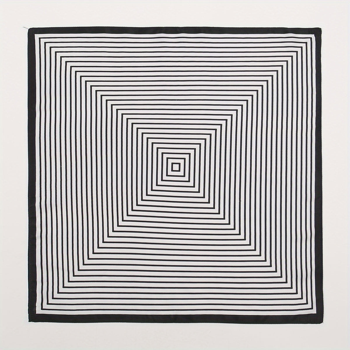 Striped Square Scarf & Casual Neckerchief Bandana