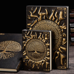 Vintage Tree Of Life A5 A6 Diary Notebook Embossed Leather Bible Book