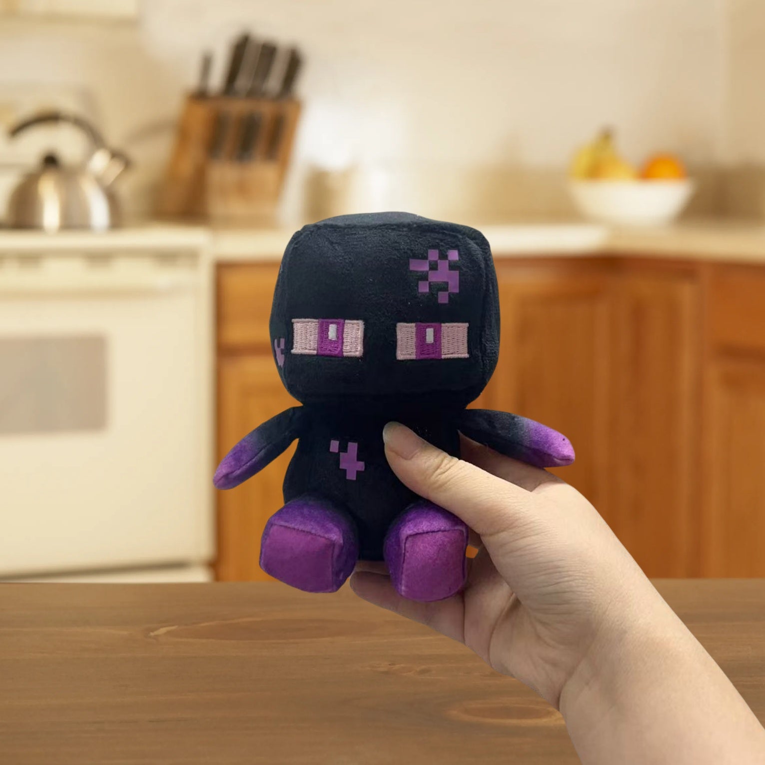 5 inch Purple Plush Toy Sitting Shadow Figure for Game Enthusiasts