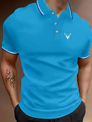 Men's Golf Shirt Print Breathable Top