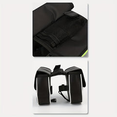 Mountain Bike Front Rail Bag Enlarged Hard Shell Cycling Bag Reflective Strip