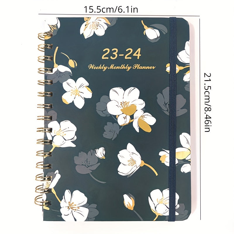 A5 Coil Notebook Weekly Planner English Book