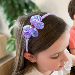 Sequin Butterfly Hairband for Kids