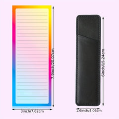 3pcs Magnetic Note Pads for Fridge with Pen Holder, 60 Sheets