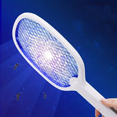 Standable Mosquito Swatter with Base for Indoor and Outdoor Use