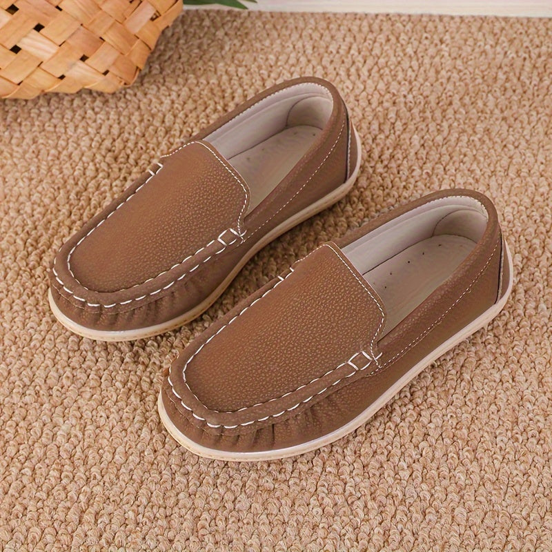 Baby Boys Low Top Slip On Shoes Soft Bottom Non Slip Walking Shoes