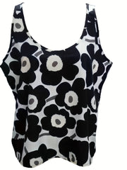 Floral Print Loose Tank Top