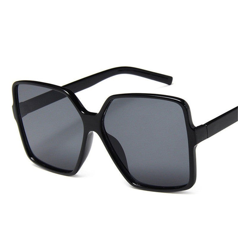 Oversized Square Womens Gradient Sunglasses UV400