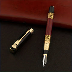 High 530 Wood Grain Fountain Pen Metal Signature Business Pen