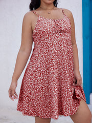  Ditsy Print Cami Dress
