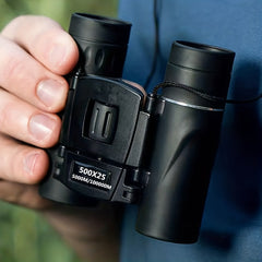 HD Binoculars BAK4 Prism Portable Foldable for Outdoor Camping Hiking