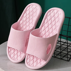Men's Non Slip Slides Lightweight Open Toe Quick Dry Slippers