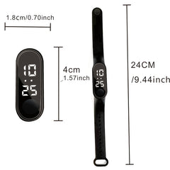 3pcs Fruit Garden Electronic Watch Gift Set for Students