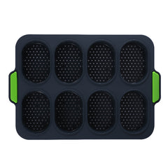 Non Stick Silicone Baguette Baking Tray with Handles