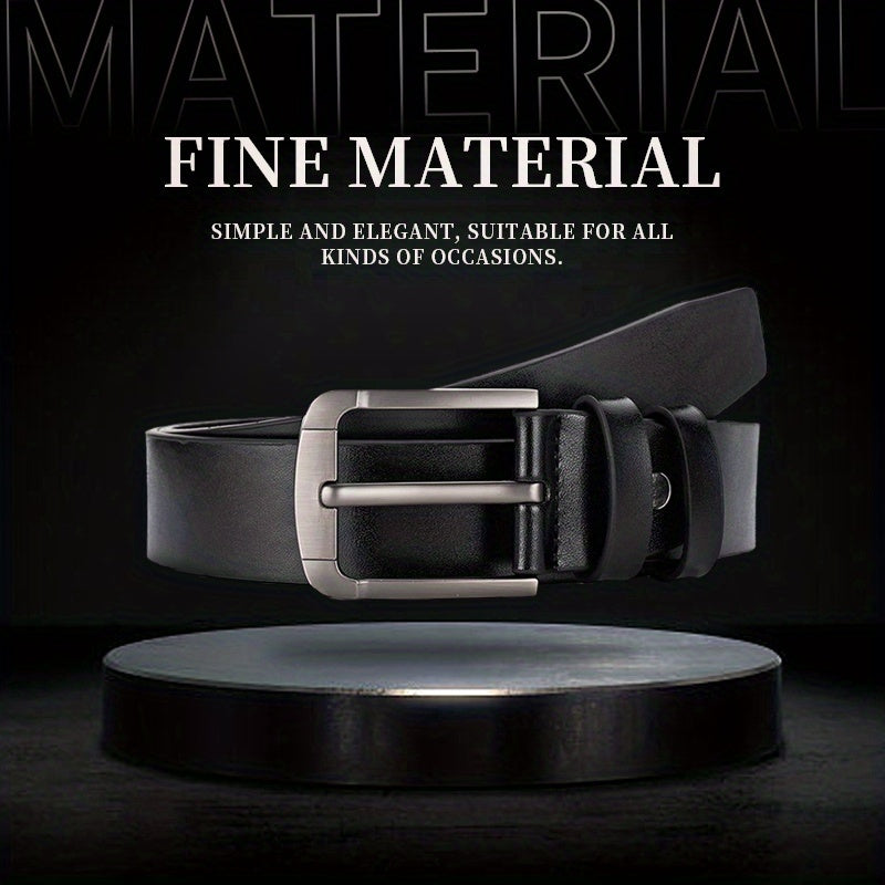 Men's PU Leather Casual Belt For Jeans Pants