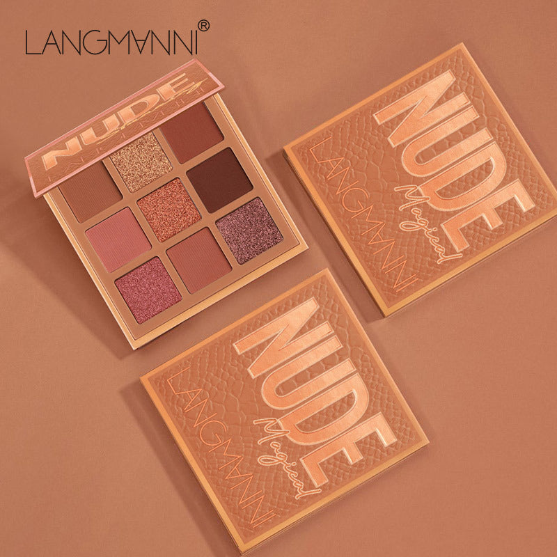 High Pigmented Eyeshadow Palette Matte Shimmer Glitter Waterproof Long Lasting