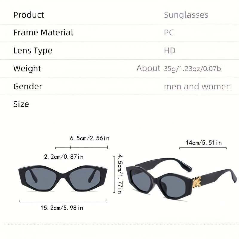 Y2K Cat Eye Sunglasses Punk Anti Glare UV400