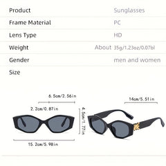 Y2K Cat Eye Sunglasses Punk Anti Glare UV400