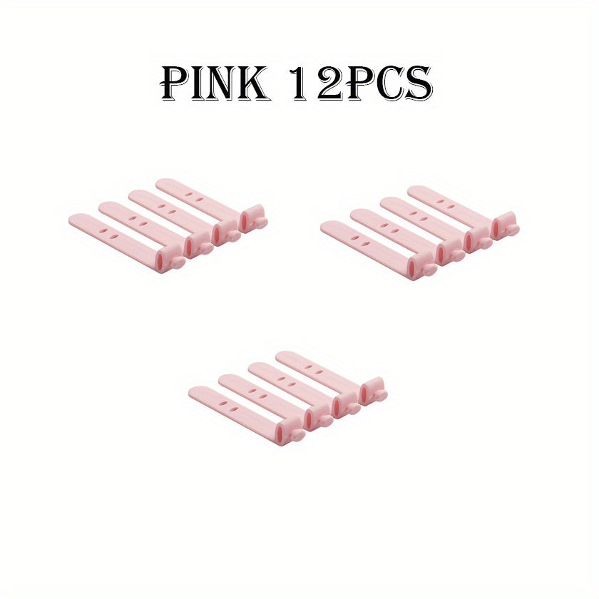 12PCS Candy Wire Winder Silicone Headphones Cable Organizer