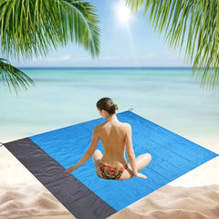 Sand Beach Blanket Extra Large 200 210 For 4 7 Adults Beach Mat Big Compact